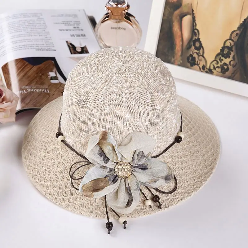 2023 Best Selling Lady Versatile Straw Hat Woman Designer Bucket Knitted Hat