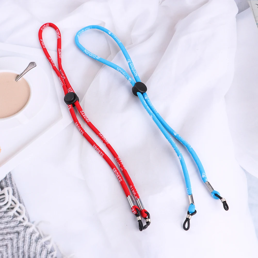 Factory Price promotional color fashion sunglasses neck cord adjustable holder eyeglasses antiskid string