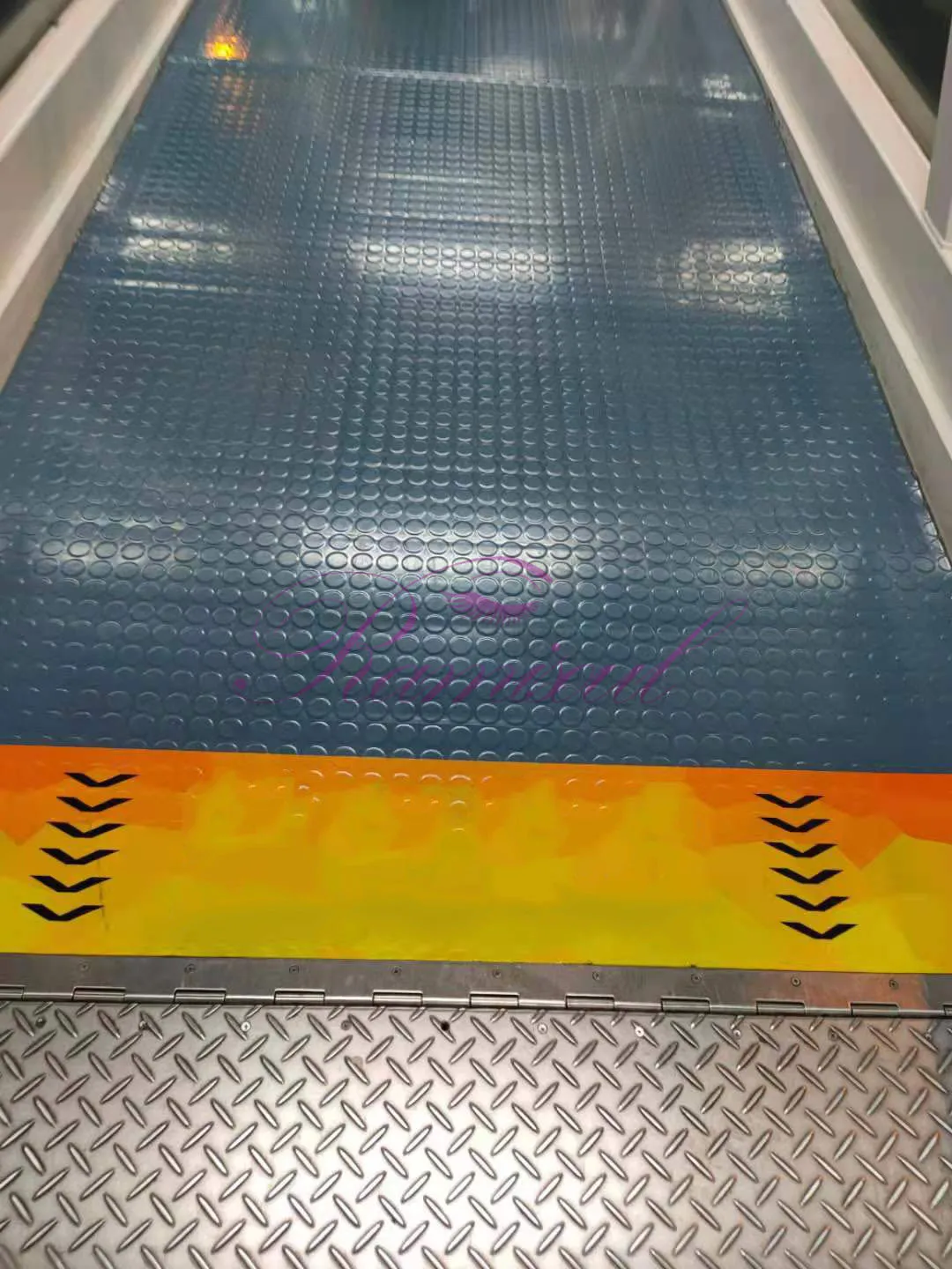 ECOLINK Hotel Household Luxury Foldable Non Slip Bamboo Bathroom Bath Shower Floor Mats