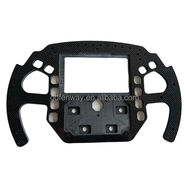 2024 New Trend CNC Carbon Fiber Wheel Custom Forged Carbon CNC Sheet For Steering Wheel Modification