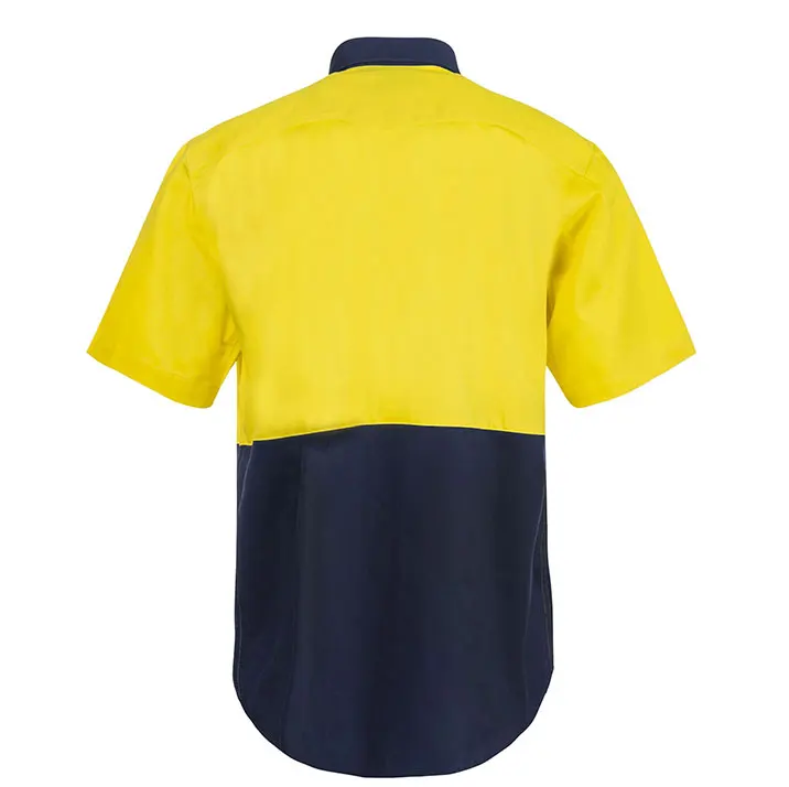 Рубашка HiVis L/S большого размера мужские рубашки на заказ униформа для технического обслуживания рабочая
