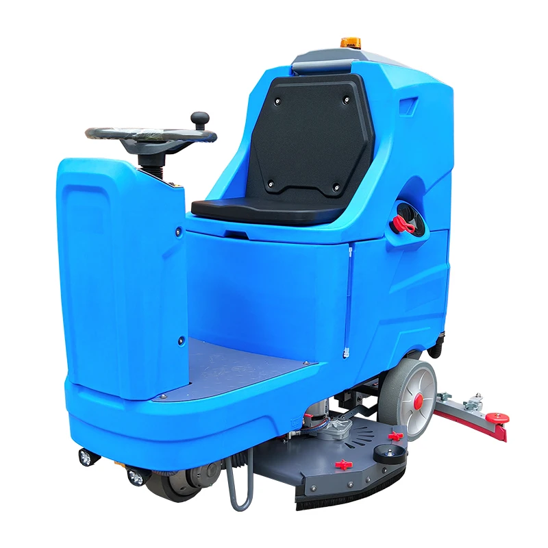 Industrial Intelligent Ride On Type Floor Washing Cleaning Scrubber