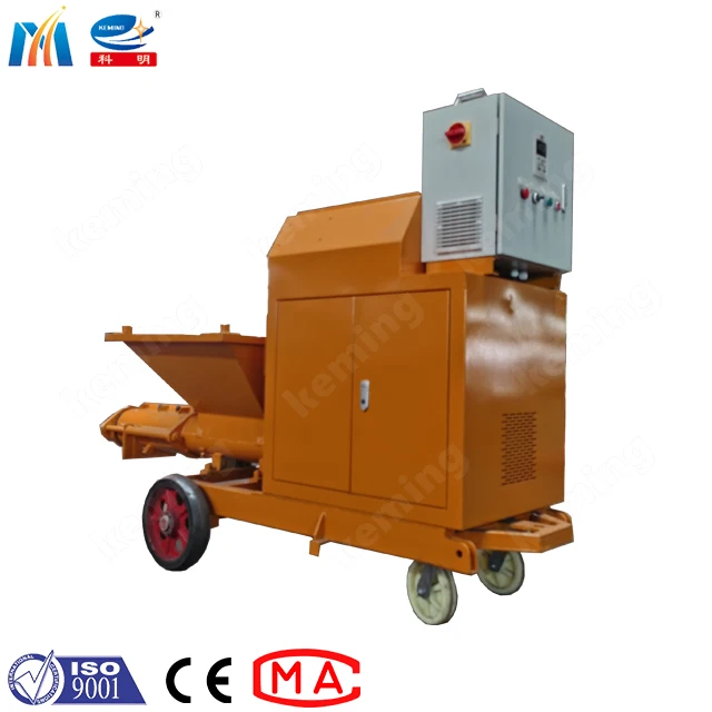 small scale screw wet concrete spraying machines coarse mortar plaster rotor and stator