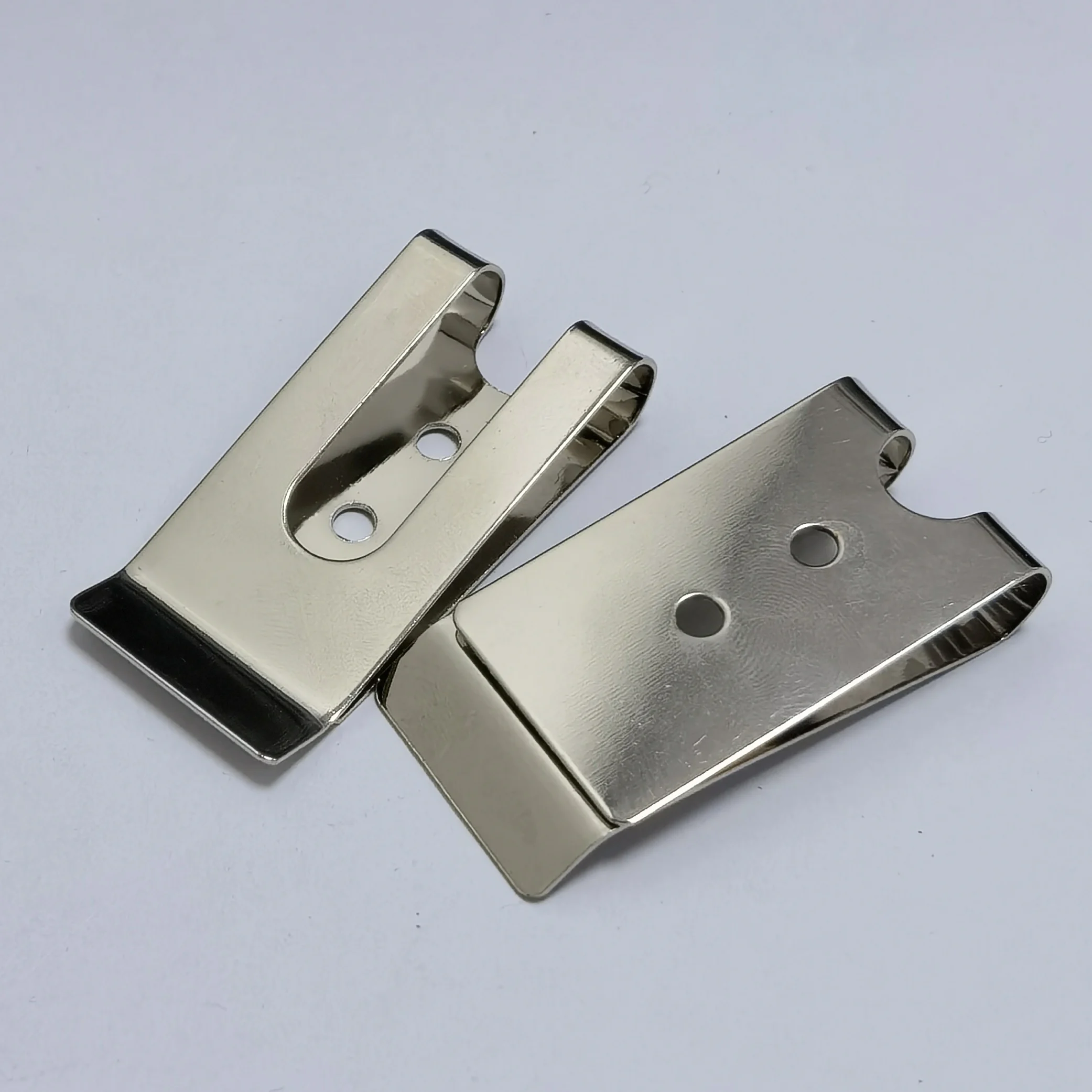 54x25mm Belt Holster Clip Clasp Spring Hook Buckles Keyring Hardware With 8mm Stud