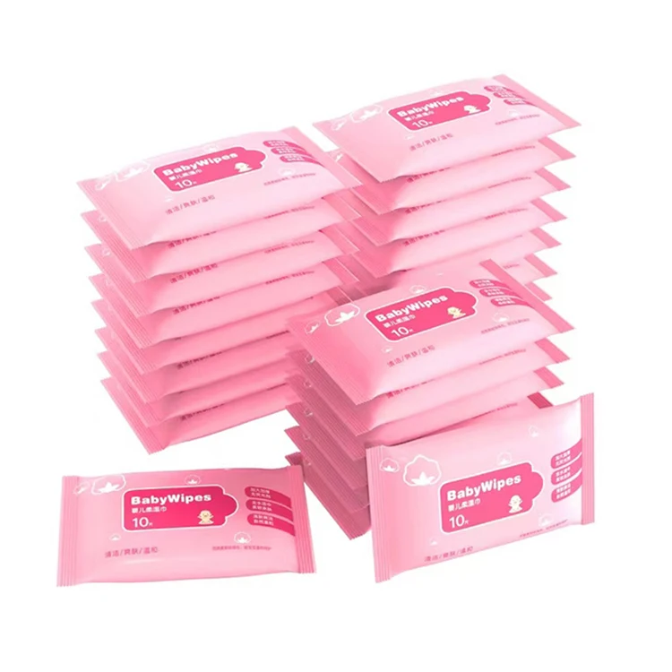 Manufacturer Wholesale Price Cleansing Hand Face Mouth Wipes Surface Cleaning Wipes Outdoor Portable custom Wet Baby Wipes