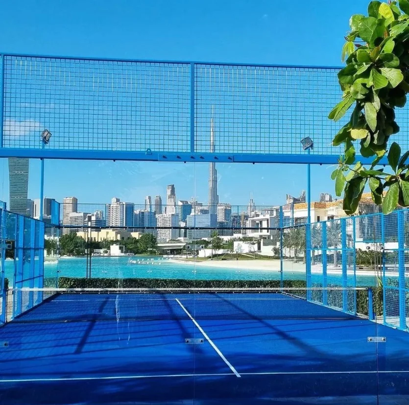 Панорамный профессиональный открытый Крытый Paddel Tennis Padel Крышка для корта крыша