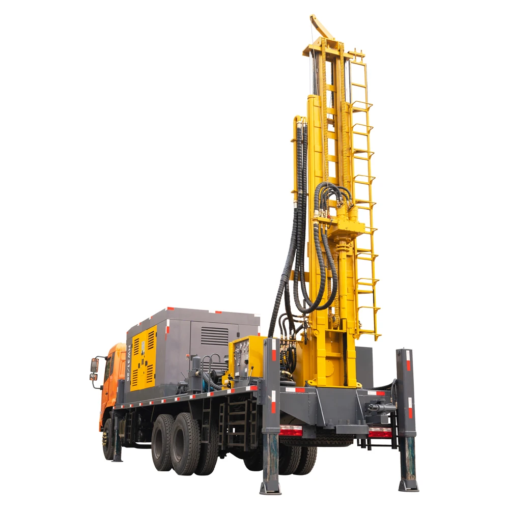 300 Meters Truck Mounted Drilling Rig Machine 140mm Diameter New Borehole Water Well Drilling Rig