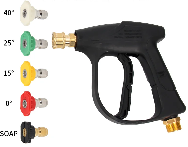 Yaoen 4000psi High Pressure Washer Gun with 3/8 Swivel Inlet Cleaning Equipment and Quick Release Connector