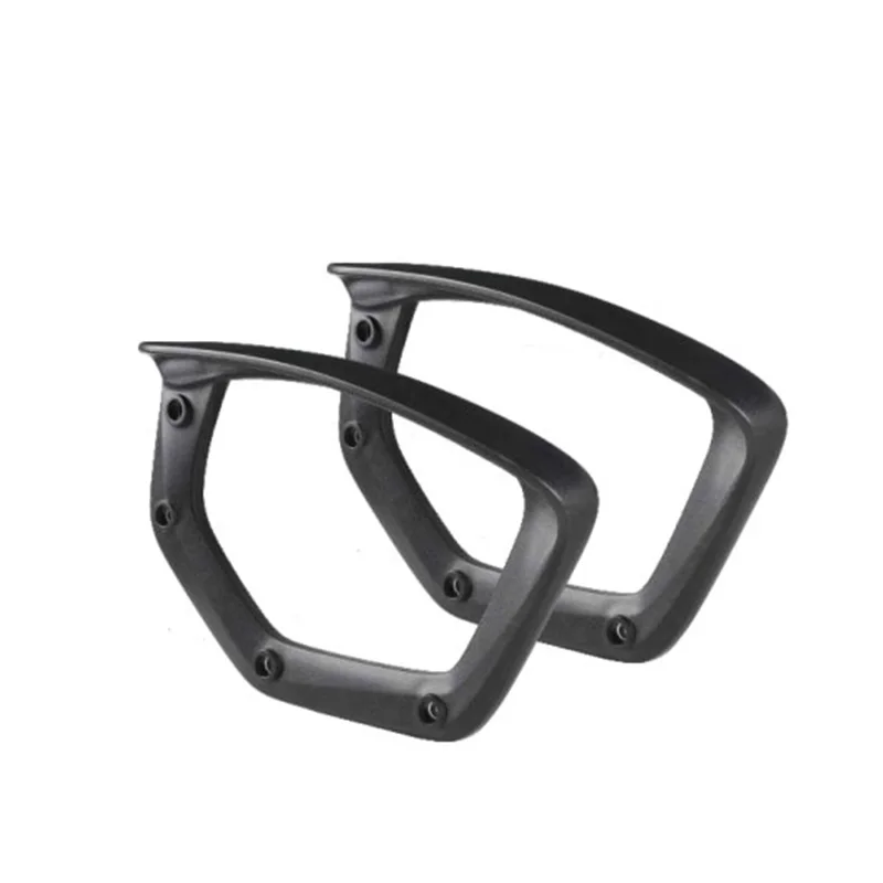 Office Accessories Black Color Wholesale Fixed Leather Office Chair Armrest