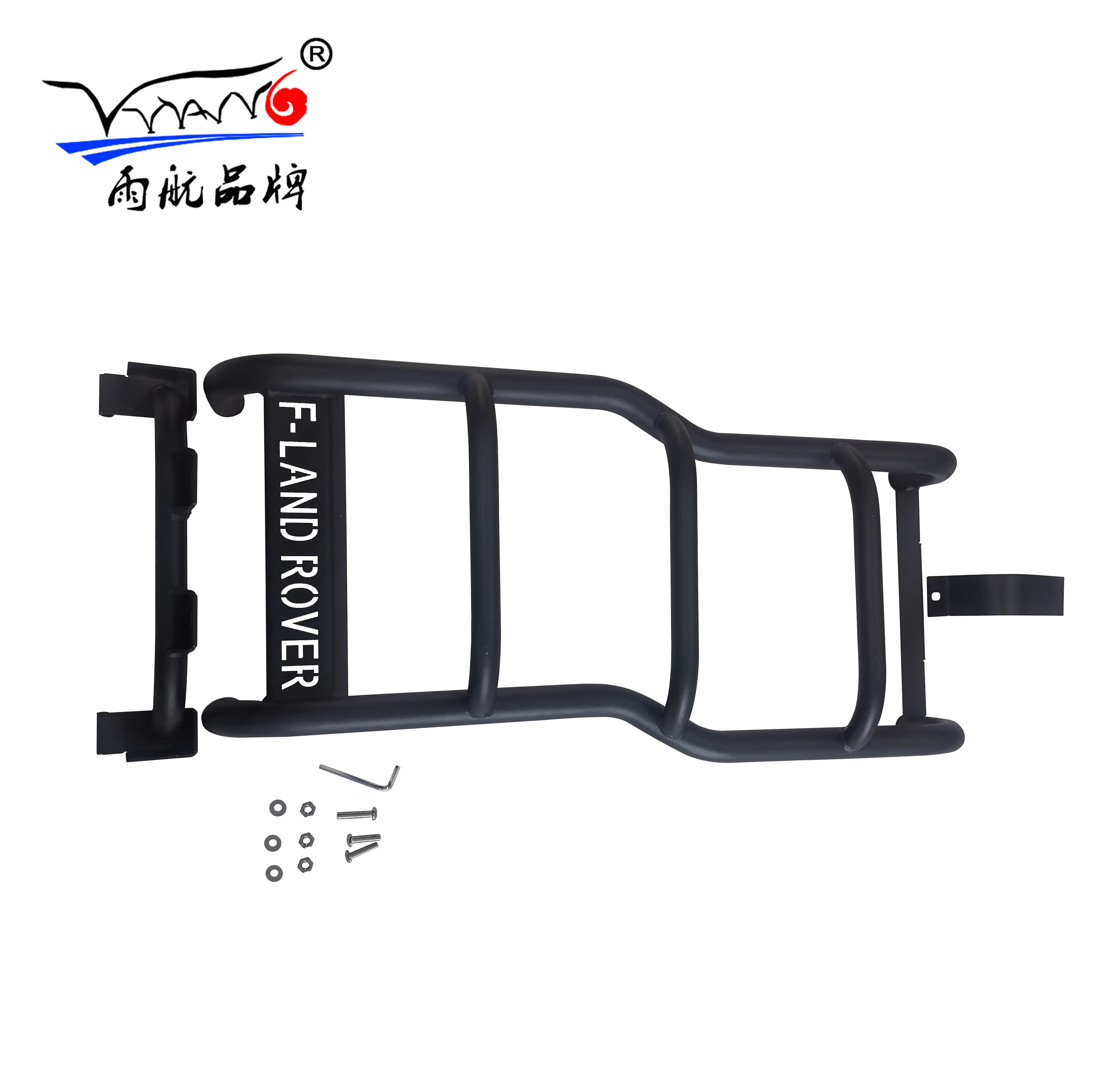 YH-E-P5 High quality iron steel roof rack rear ladder for Land Rover Discovery 3 / Discovery 4