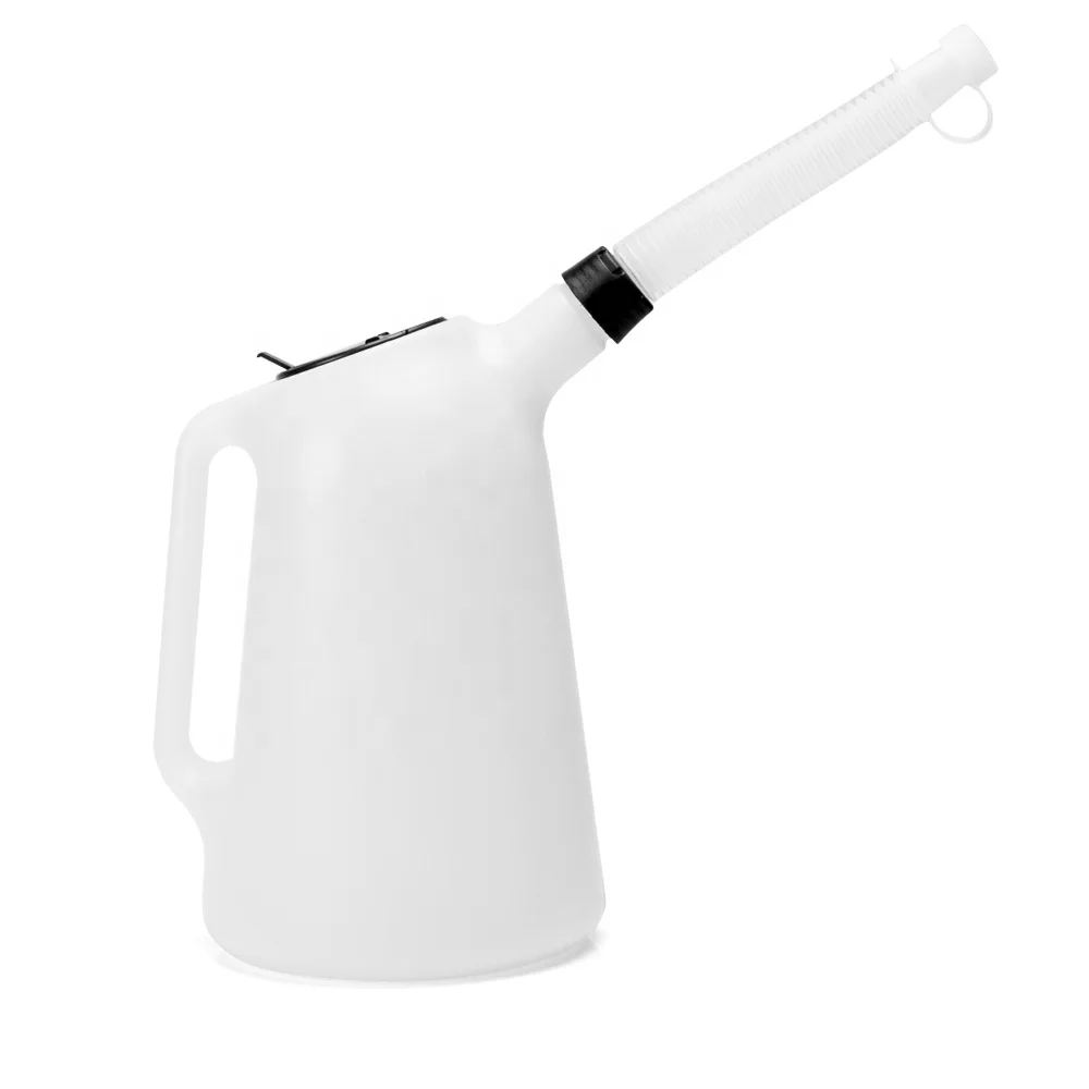 Motorcycle Tools 3 Litre Plastic Oil Measuring Jug With Spout Lids Racing portable Fuel Can In Type B