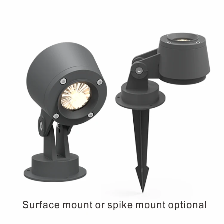 new designer surface mounted flood light 10W super heat dissipation slow light decay architectural projector outdoor spotlights