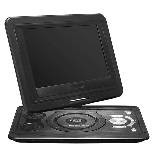
Remote Control Swivel Screen Portable Car DVD VCD Player with Gamepad 
