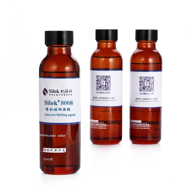 Смачивающий агент Silok 8008 с низким натяжением поверхности и низким уровнем пены