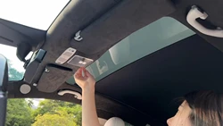 Sunscreen Heat Insulation Electric Power Roof Car Internal Visor Sunroof For Model Y