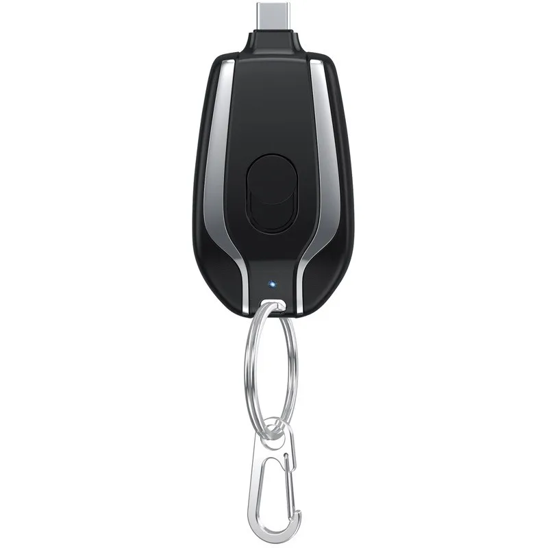 Wholesale Customization 1500Mah Keychain Powerbank Portable Power Bank Mobile Portable Mini Power Bank With Product Manufacturer