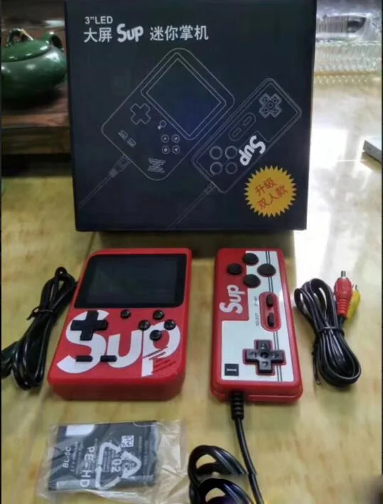 400 in 1 sup Game Box Retro Classic Game Two-player Machine with remote Handheld Game player Console English/Arabic bulk stock