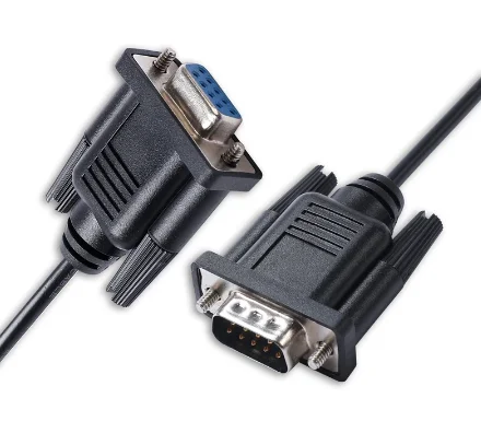 9 Pin D-sub Female to DB9 Male RS232 DB9 Serial Programming Cable for APC UPS 940-0024C