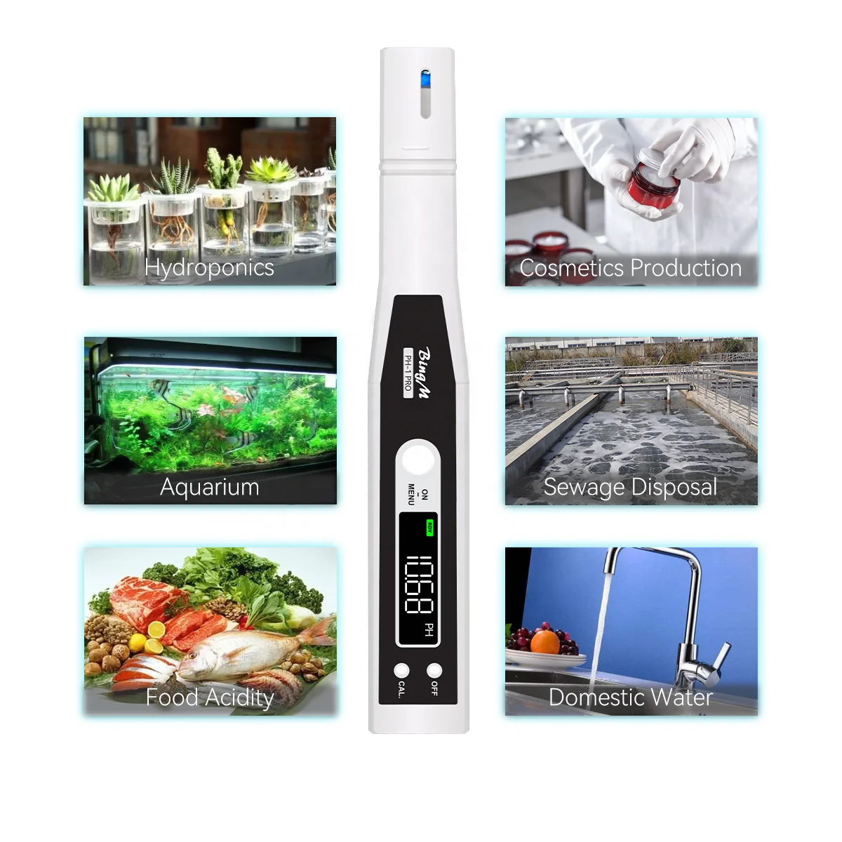 Customizable ph test pen water pH water sensor quality tester ph meter for water testing digital