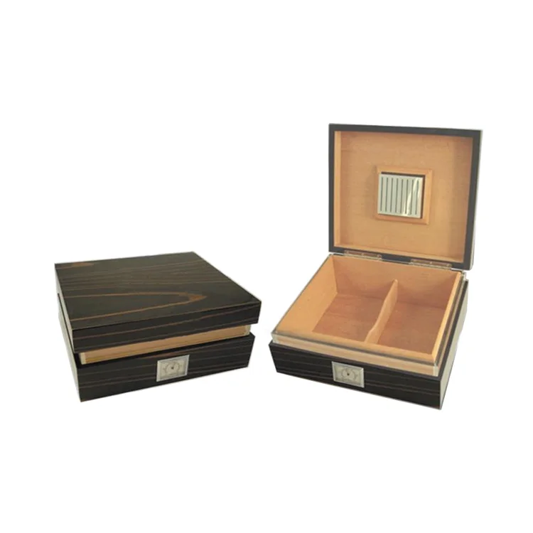 High Quality Cigar Wooden Box Cabinet Puro Humidor In Stock For Wholesale