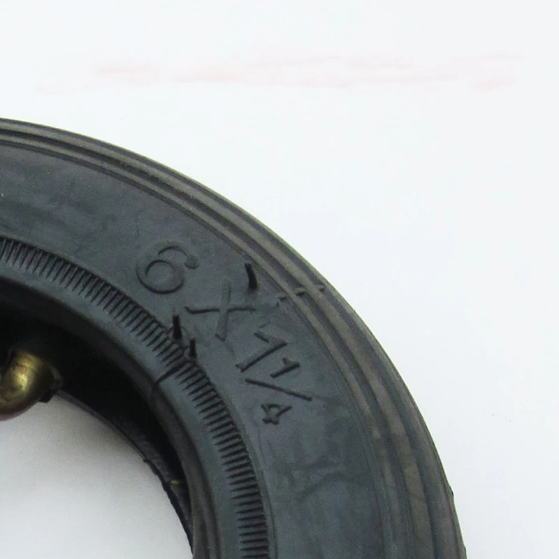 Шина для электрического скутера 6X1 1/4 пневматические надувные резиновые шины 6 дюймов A-складной велосипед колесо детской коляски инвалидной