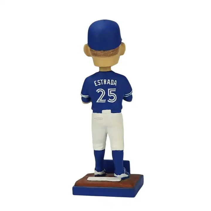 Trending Products 2022 Resin Crafts The Baseball Catcher Bobble Head Home Desk Furnishing Articles Baseball Team Souvenir