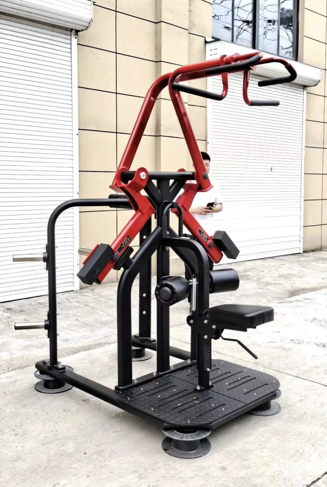 Gym fitness equipment strength machine Plate loaded Pec Dec Fly