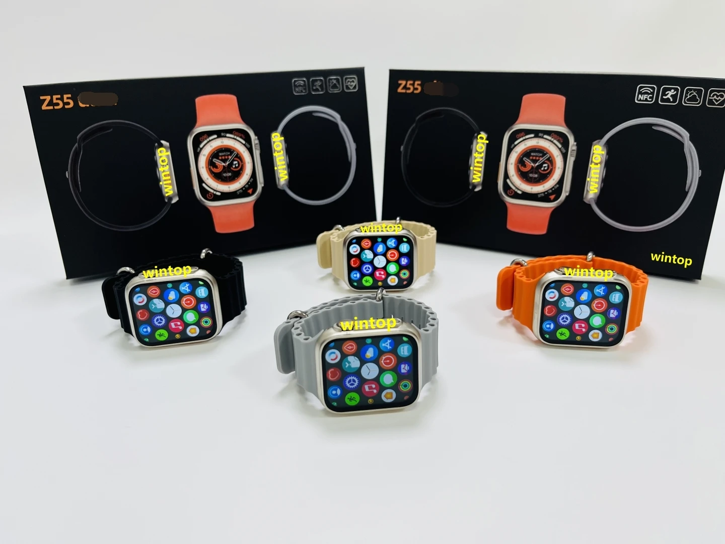 Wintop 2023 iwo 8 FITPRO sport smartwatch Z55 smart watch 8 series 8