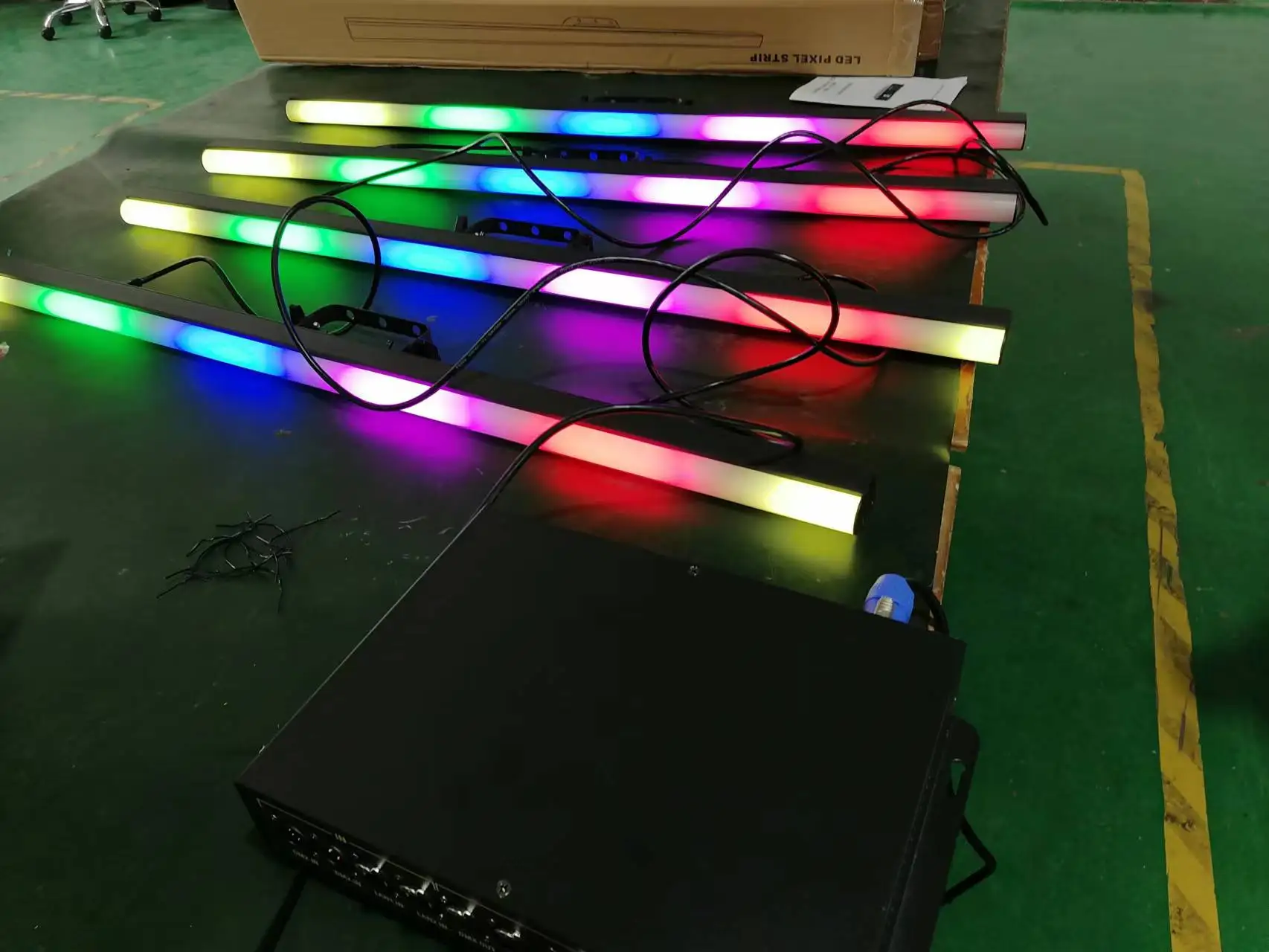 Новейшая версия Artnet control DMX RGB Pixel LED bar light