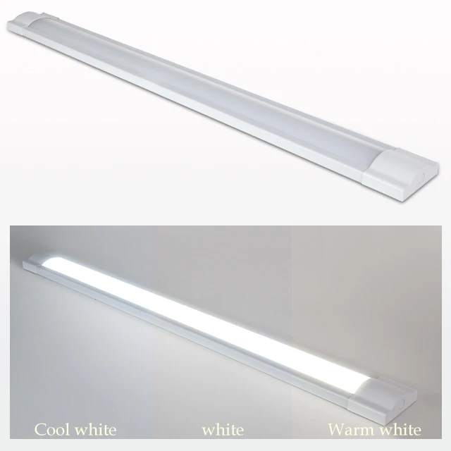 Indoor 2ft 4ft Low Profile Flush Mount Ceiling Dimmable LED Slim Linear Light LED Batten Light