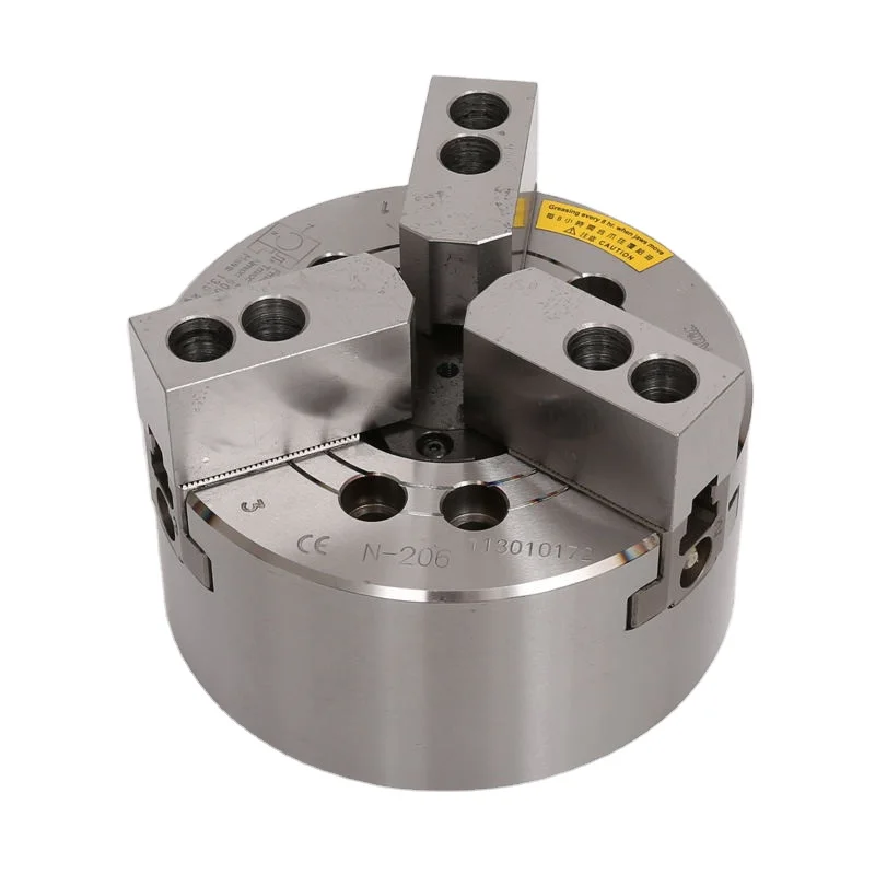 3 jaw hydraulic chuck through hole power chuck(adapter included)