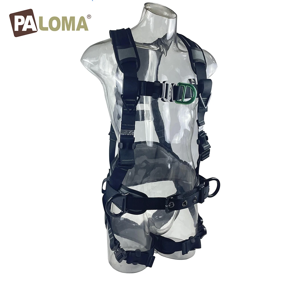 Wholesale Black CE Standard Fall Protection Safety Harness Belt