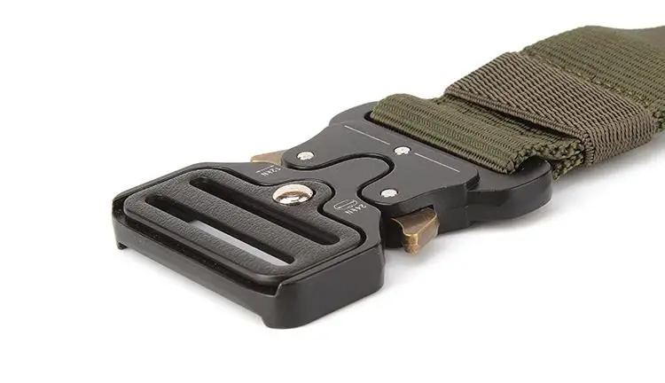 Tactical Belts Nylon litary Waist Belt with Metal Buckle Adjustable Hvy Duty Training Waist Belt Hunting Accessories