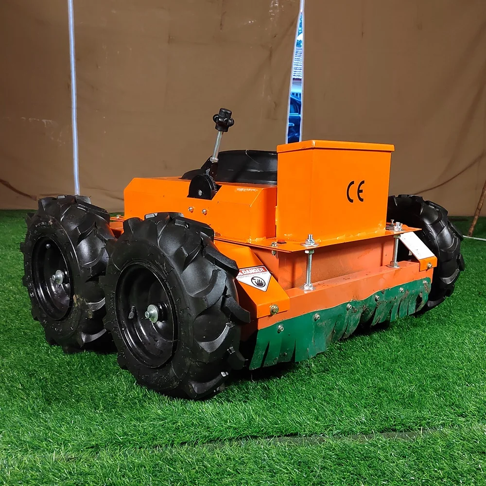 Sinolink 2021 New design Home Use Professional Technology Battery Remote Control Lawn Mower Robot for Garden and Farm