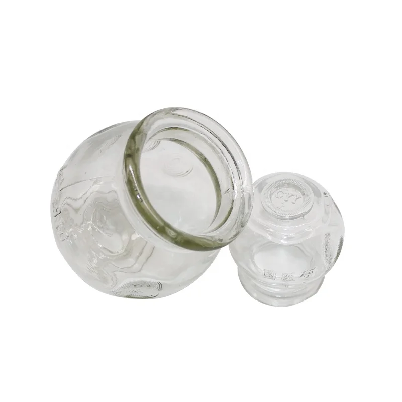 Hot sales best quality Chinese manufacture therapy hijama cupping set fire glass cupping cup