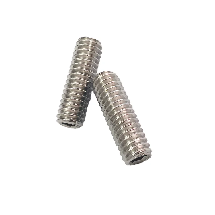 in stock standard  Socket hexagon 5/16-18 set screws with concave end