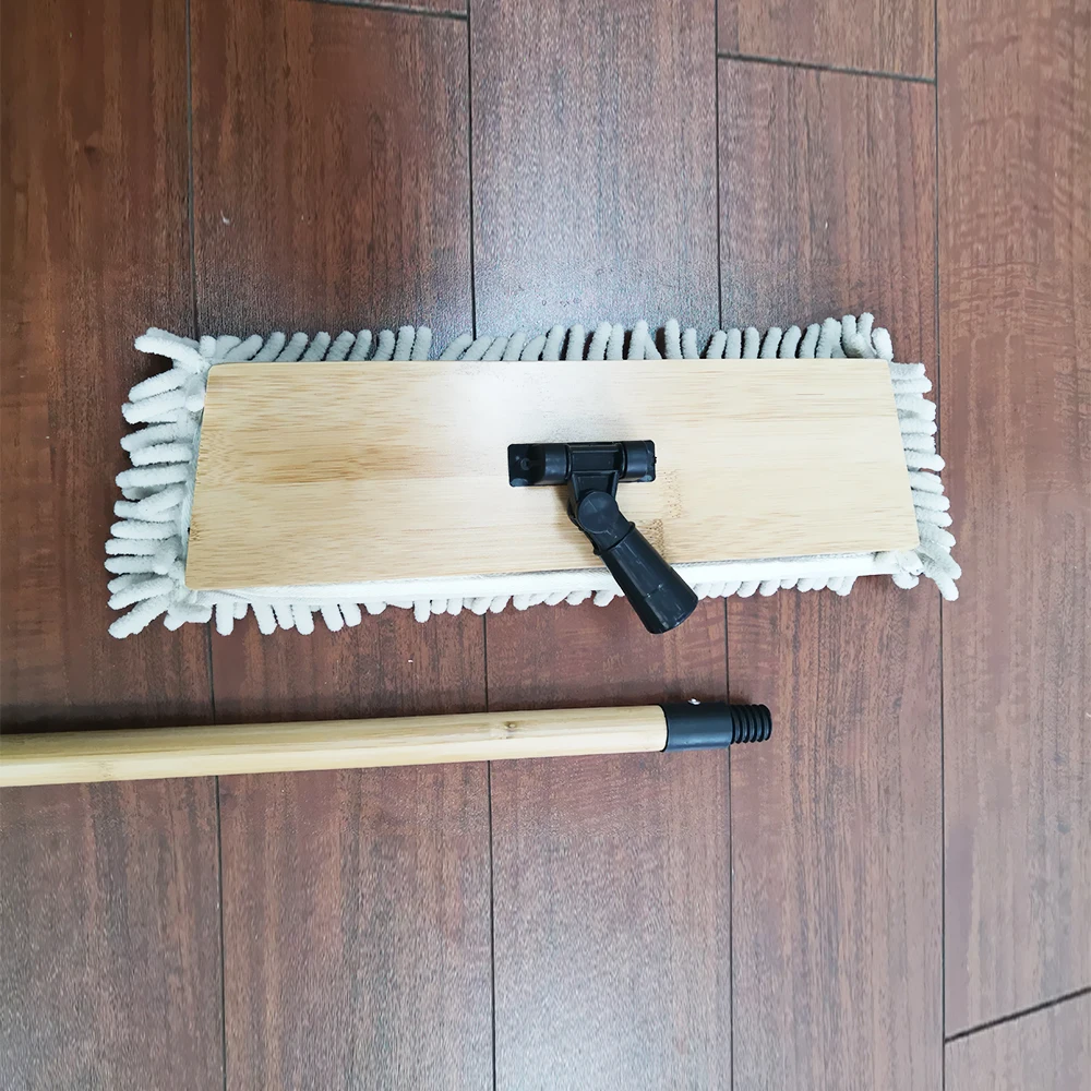 High quality floor cleaning mop wooden bamboo household floor cleaning bamboo mop