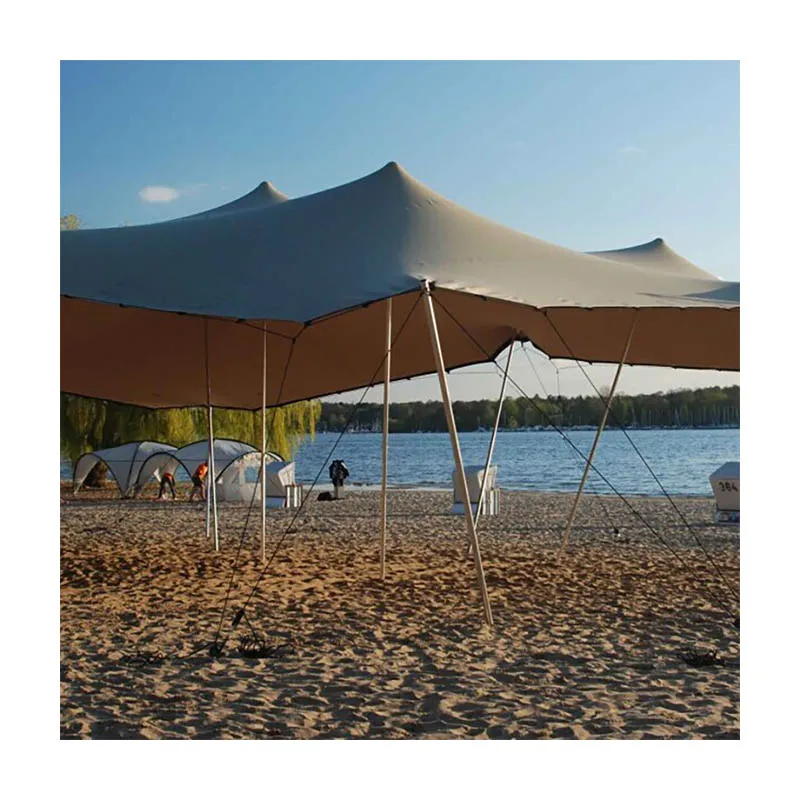 Large space single sided pvc outdoor stretch tent waterproof wedding party flex stretch tent