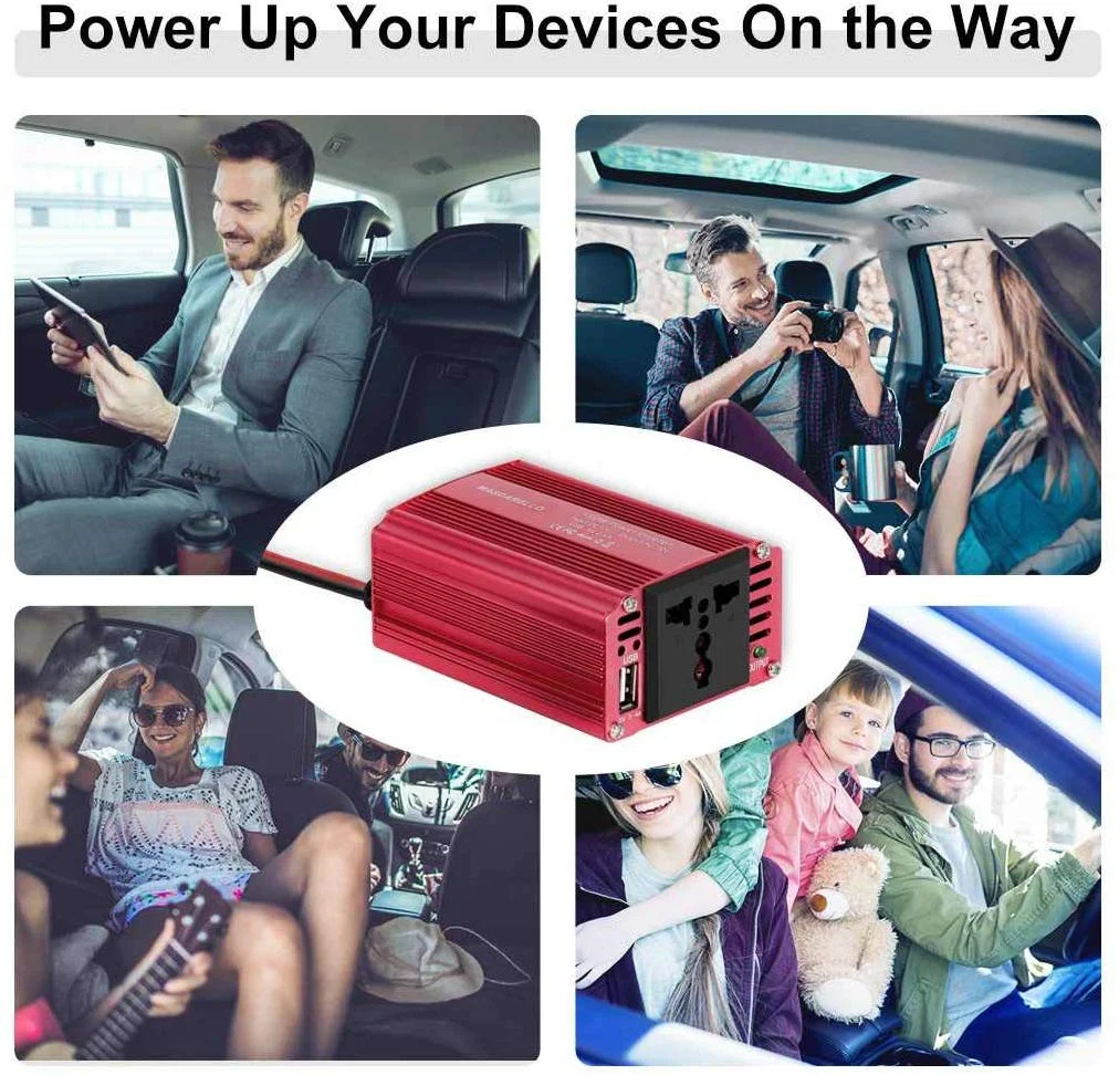 Inverter 300/600/1000/2000/3000W Peaks 12V 220V Modified Sine Wave Voltage Transformer Power Inverter Converter Car Charge USB