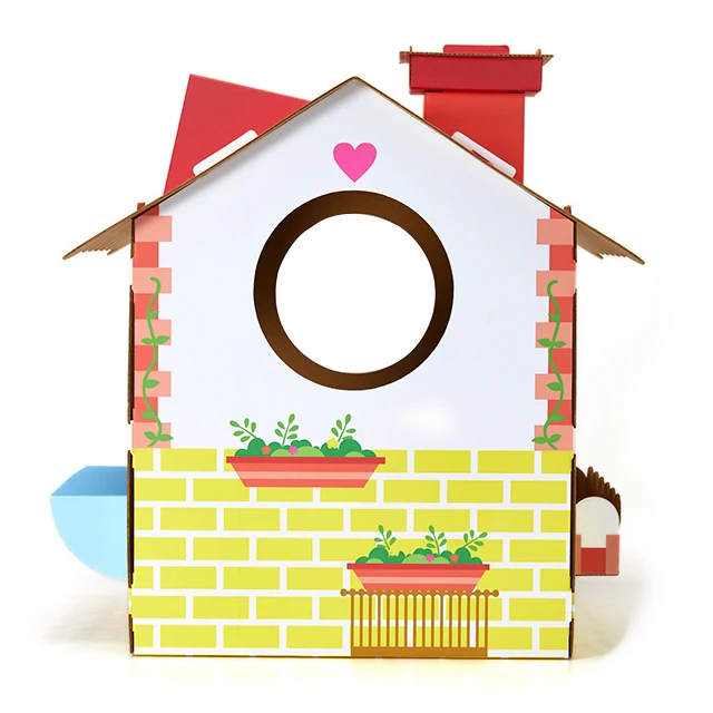 Tonton 2023 New Cat House with Printing Pet Cages & Houses Cat House Pet Carriers Indoor pet products cat supplies