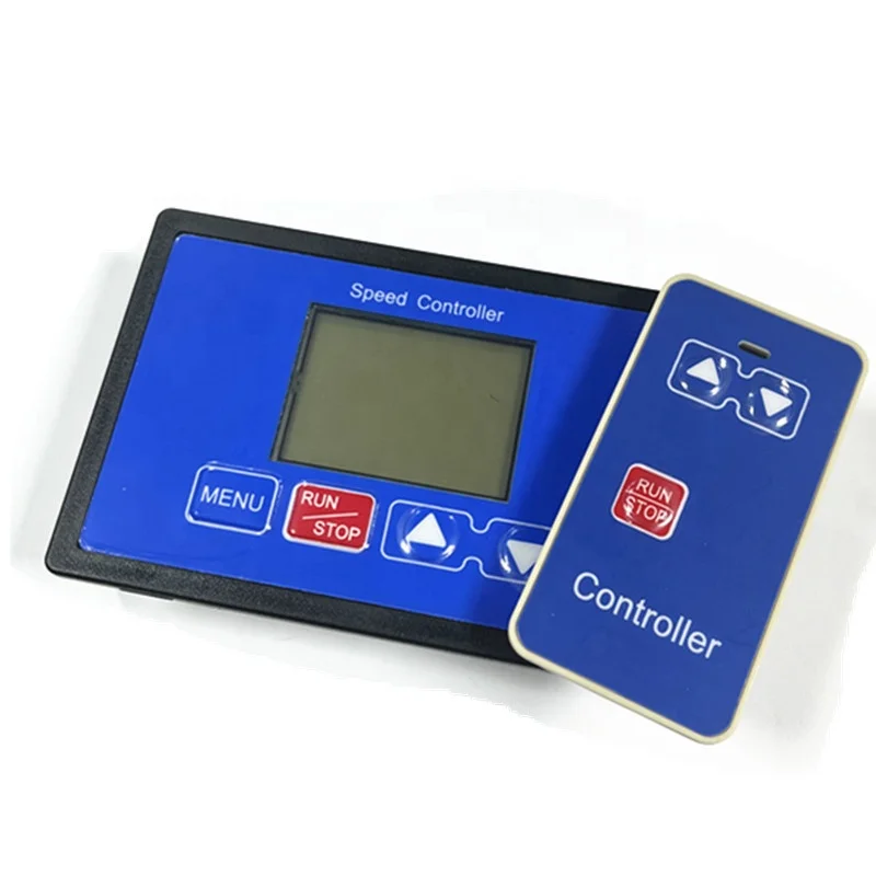 PWM Speed Controller DC 6.5V-55V 30A LCD Intelligent Digital Display 0~100% Tachometer Adjustable Wireless Remote Control Motor