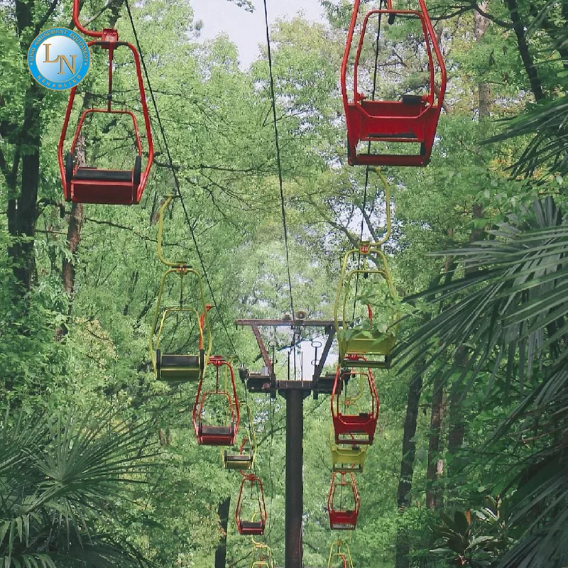 Customized Cableway Sightseeing Cable Car Crane Tourist Area Scenic Area Hanging Cable Car Frame for Sale
