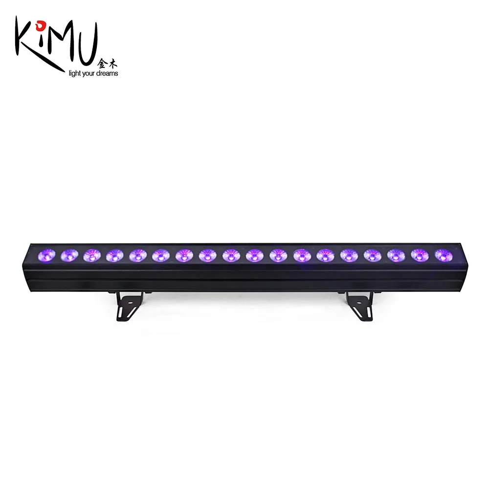 High Brightness 18x12W Dmx Indoor Wall Washing Lighting Led Bar Light For Home