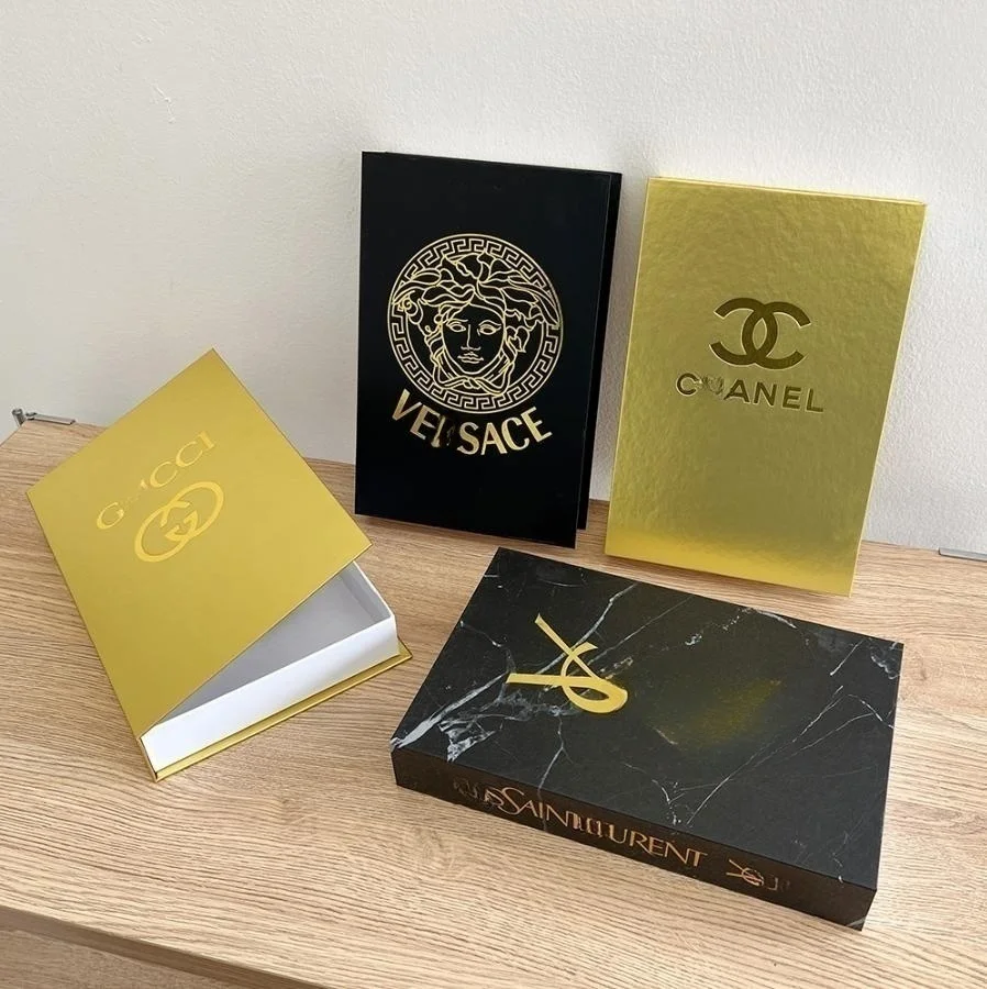 AHMH Wholesale Decoration Fake Books Modern Faux Books Bookshelf Display False Book Model