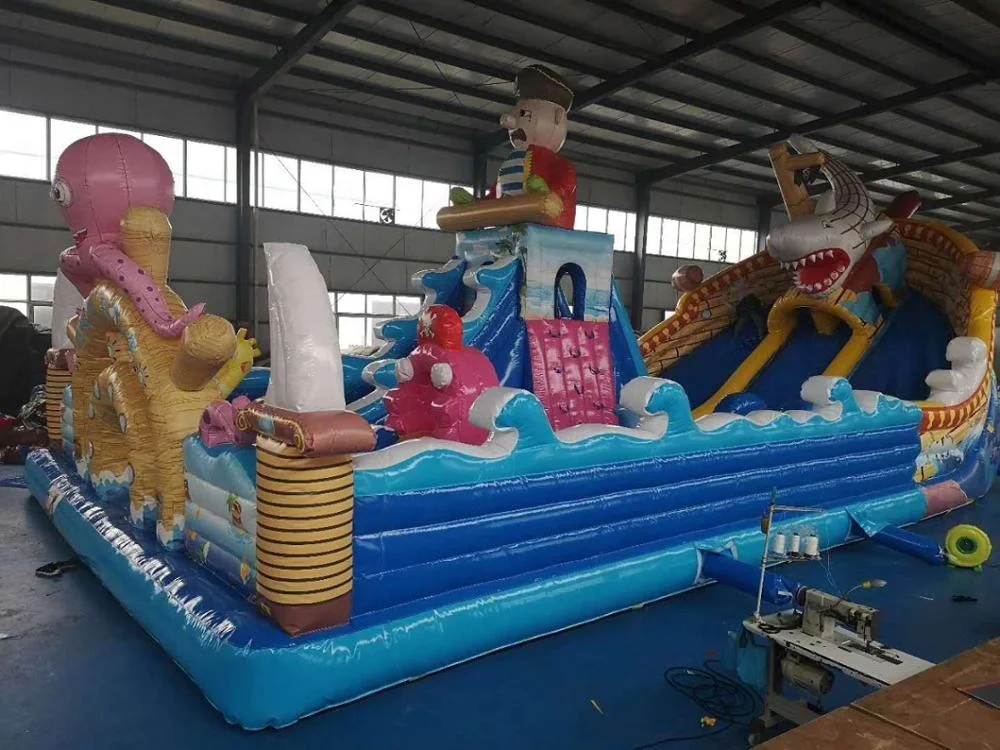 Надувной детский замок индивидуальный дизайн, ПВХ надувной батут