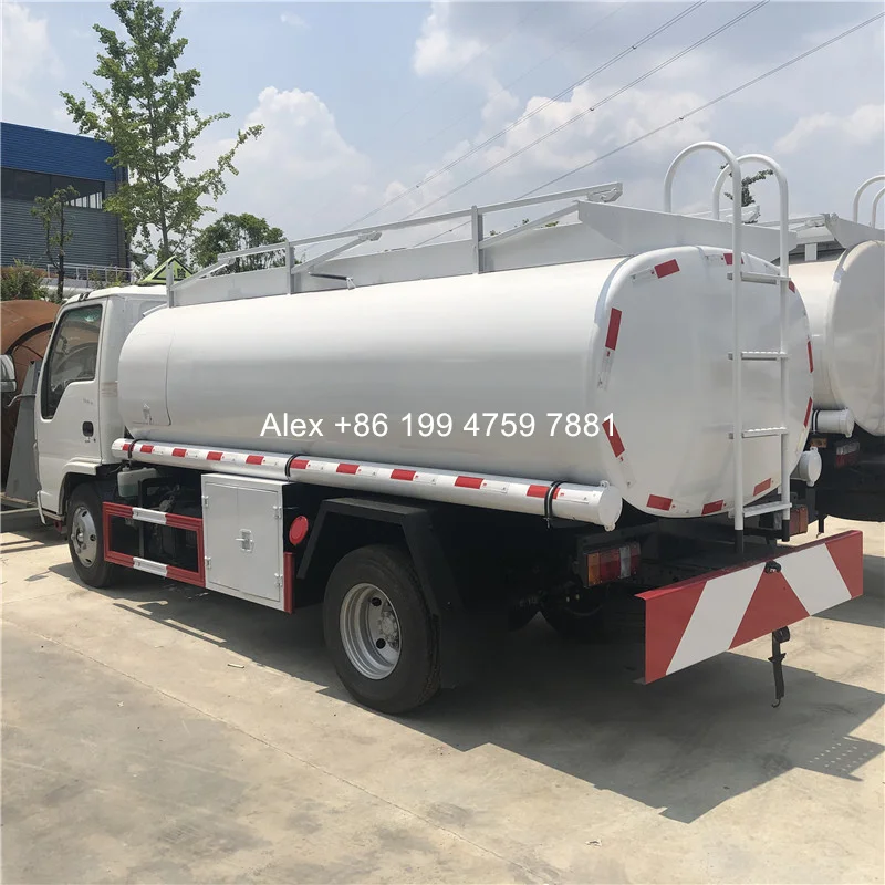 4x2 Foton 5000 liters 112hp fuel tank truck
