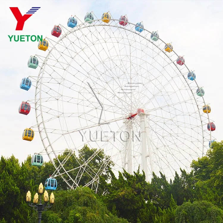 42m Ferris Wheel Giant Attraction Amusement Park Rides With Free 3D Design For Your Theme Park For Sale