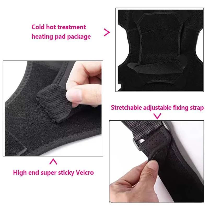 Neoprene Shoulder Support Pads Sports Fitness Shoulder Pads Support Strap Adjustable Shoulder Protection
