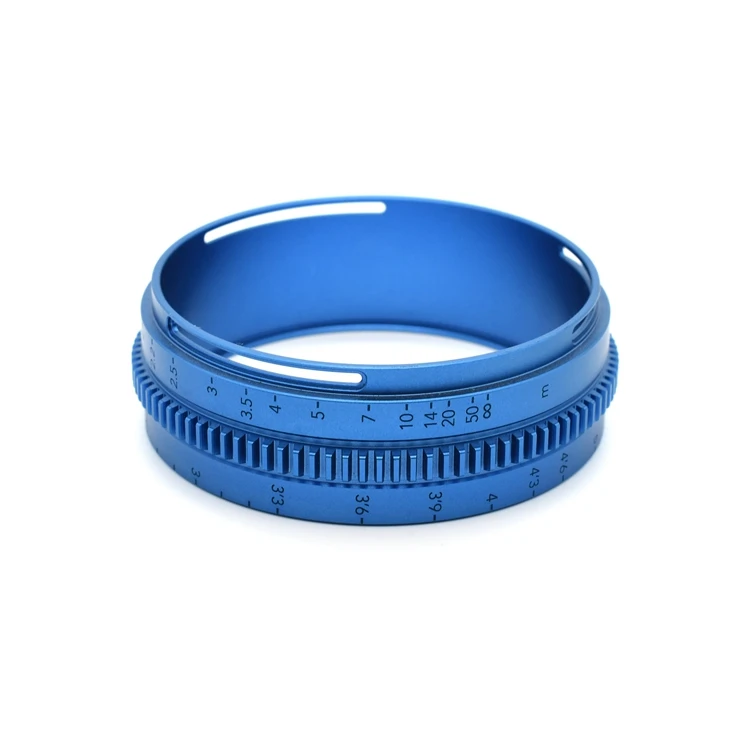 JIYAN OEM Precision CNC Machined Mechanical High Quality Laser Engraving Camera Lens CNC Milled Turned Aluminum Parts