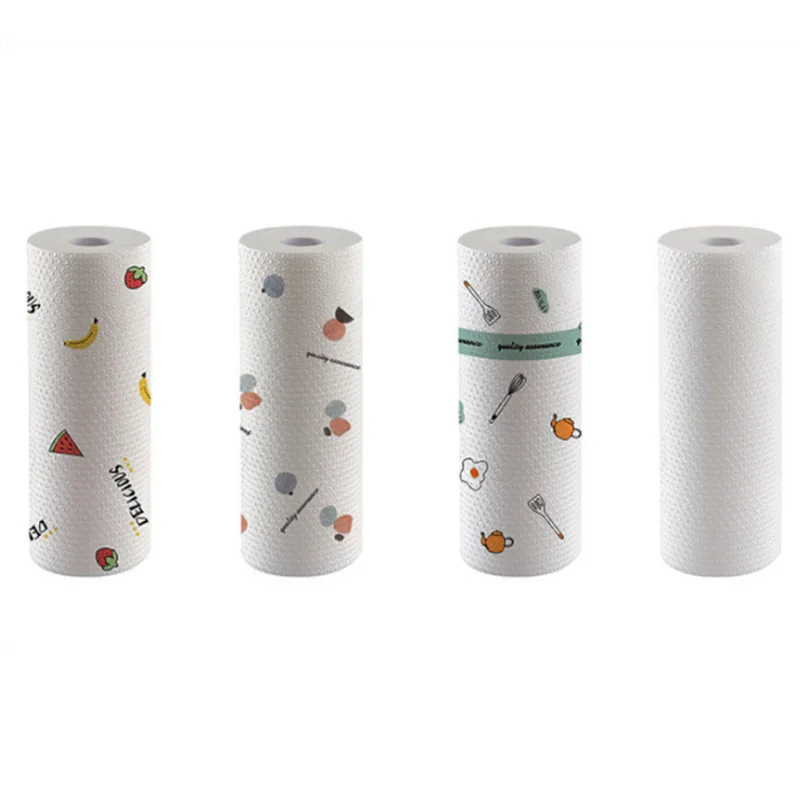 Disposable Cleaning Cloth Dish lazy Dish Rags Reusable Kitchen Paper Towels